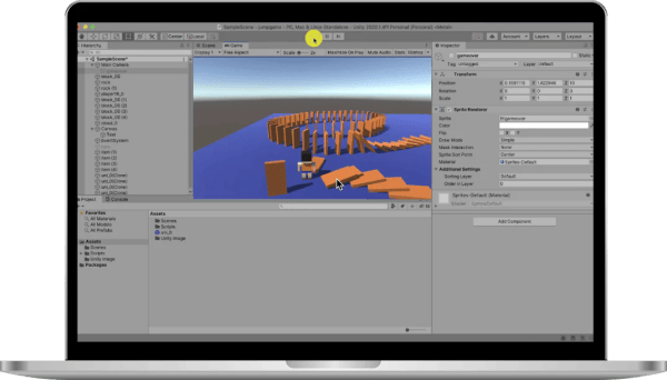 Unity 2D/3Dコース